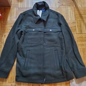 United By Blue Wool Guide Jacket Olive Small, New